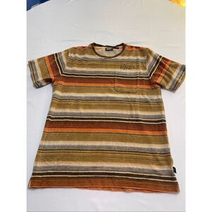 Howler Brothers Men’s Terry Cloth Stripe Tee T-Shirt Size Medium